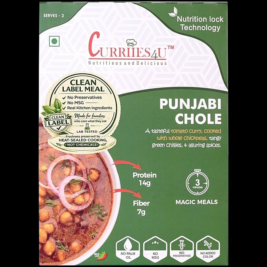 Ready-to-Eat Punjabi Chole 300g | Curriies4U