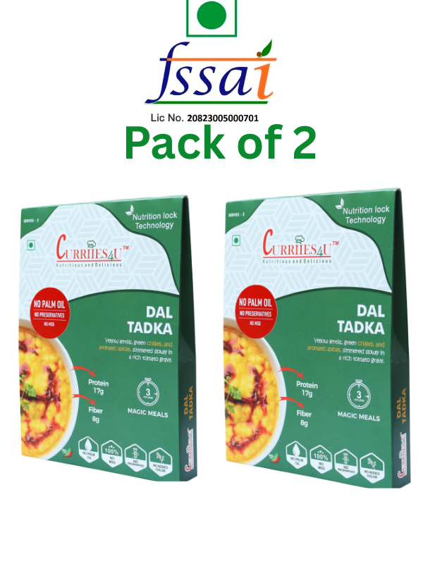 Ready To Eat Dal Tadka pack of 2