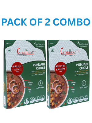 Curriies4u Ready To Eat Indian Food Punjabi Chole 600G