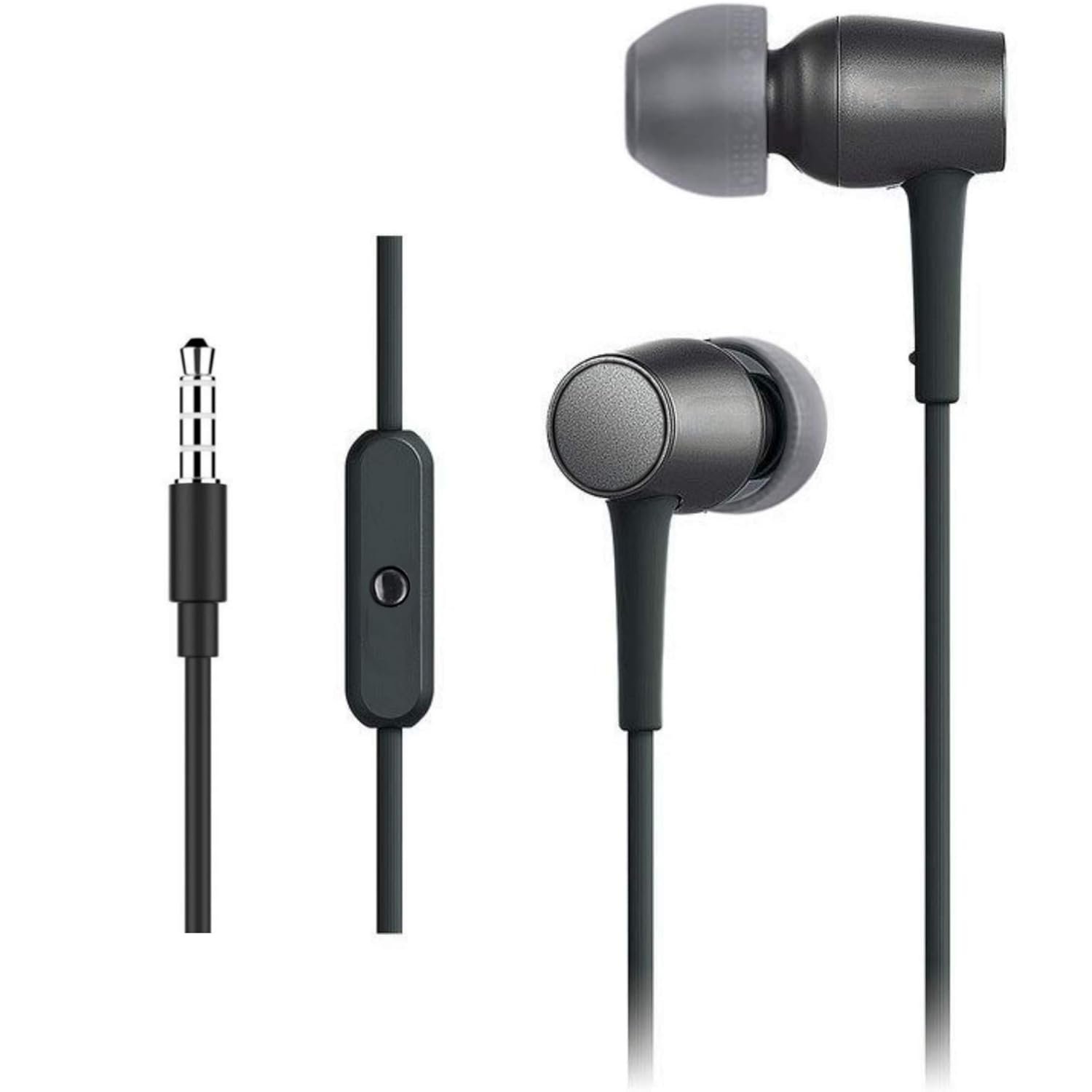 Earbuds Earphones Wired Durable Metal In-Ear Earphones-Earphones